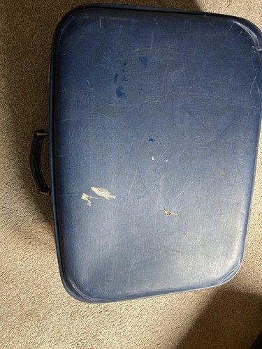 Blue vintage 1950s - blue,