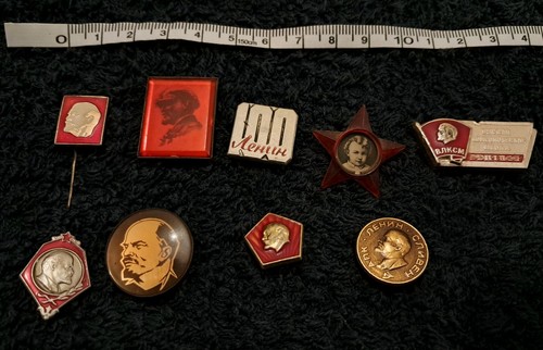 Vintage soviet badges pins - vintage, badges/pins