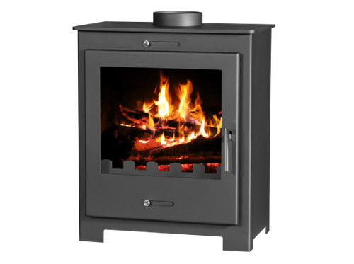Wood boiler stove 5kw - wood, 6+5kw