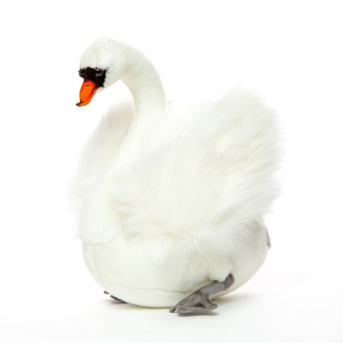 Hansa 4085 white swan sitting - white,