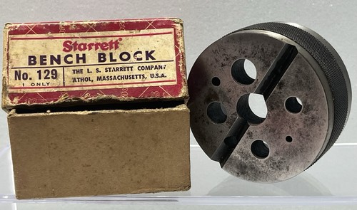 Starrett 129 bench block - no.,