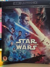 Star Wars: The Rise of Skywalker 4K, Blu ray and Bonus disk