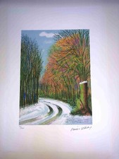 David Hockney Lithography off