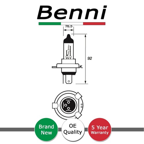 Bulbs manual front benni fits - manual,