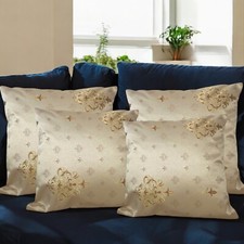 Luxury Damask Beige Cushion