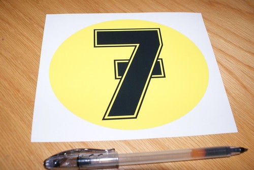 Barry sheene number - sheene, 7