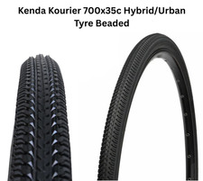 700x35c Hybrid Tyre Kenda Kourier  (37-622) Beaded Urban/Hybrid Bikes