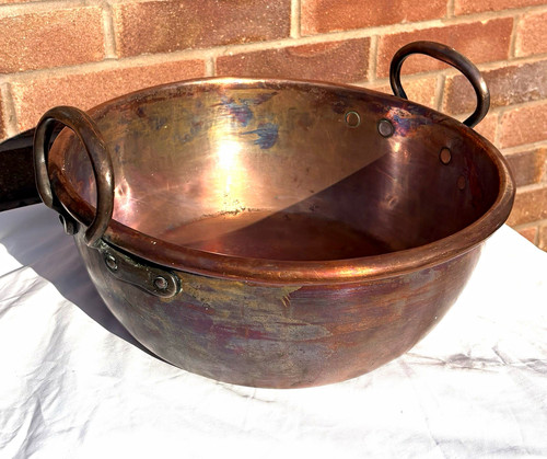 Vintage copper pot - vintage, 2