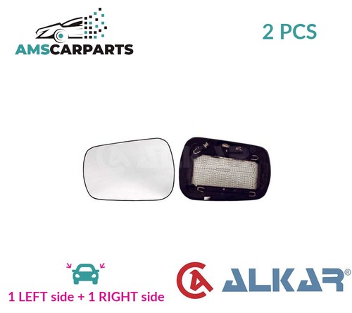 Rear view mirror - view, pair