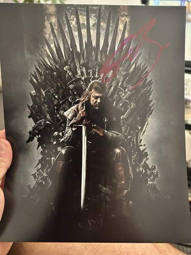 Sean bean signed 10x8 - sean,