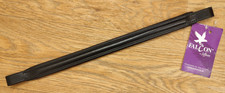 JEFFRIES FALCON BROWBAND, EX FULL Size, Black, Raised & Padded, NWT