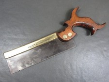 8" brass backed dovetail tenon