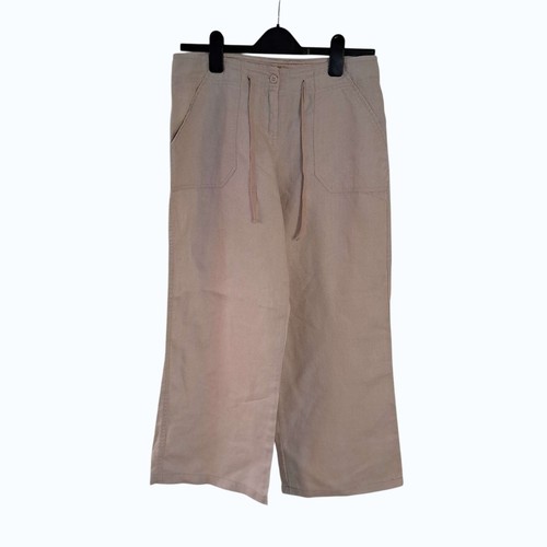 Atmosphere 100 linen trousers - linen,