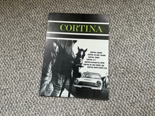 Ford cortina car brochure - brochure, ref