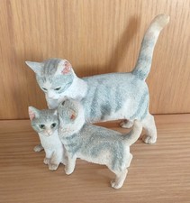 Sherraton and Simpson Tabby Cat and kittens