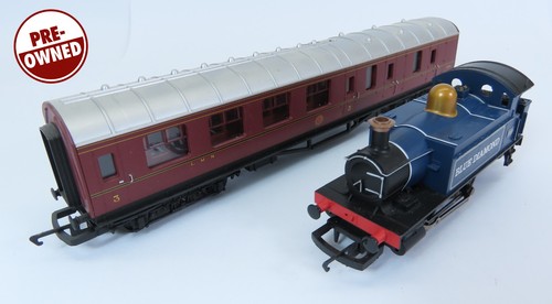 Blue diamond steam loco - steam, +