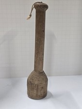 Vintage 9" Primitive Wooden