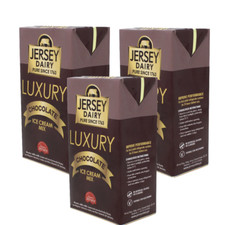 Jersey Dairy Luxury Chocolate Ice Cream Mix 3x1lt | 6x1lt Whippy Ninja creami
