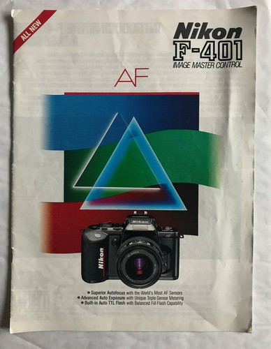 Nikon 401 1987 product - nikon,