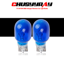 2pcs Canbus 912 921 T15 W16W Ice Blue Halogen Bulbs for Car Backup Reverse Light