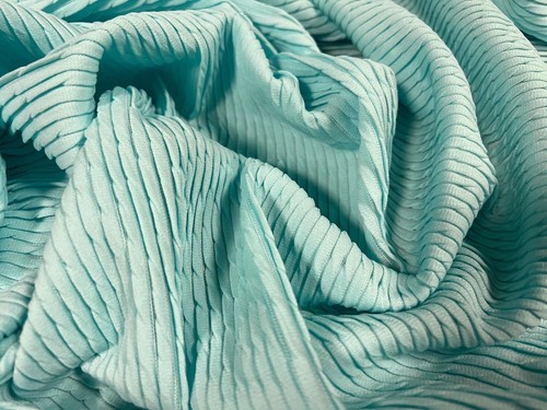 Pleated double jersey fashion - jersey,