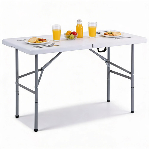4ft folding camping table - folding,