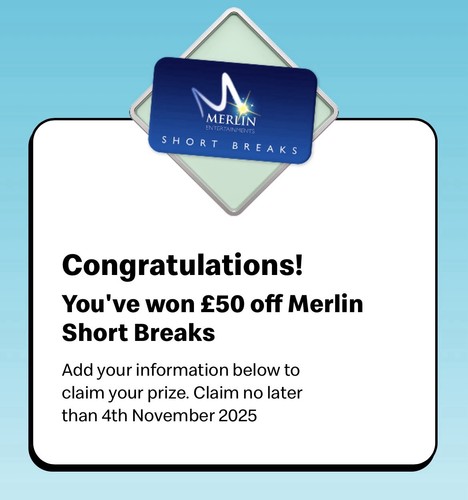 Off merlin short - £50,