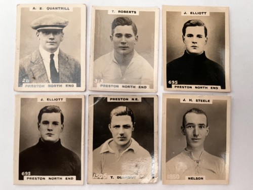 Football pinnace card - football, preston