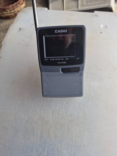 Casio 770d portable pocket - tv-770d, portable/pocket
