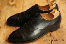 Edward Green Black Leather Oxford Shoes Men's UK 10 US 11 EU 44