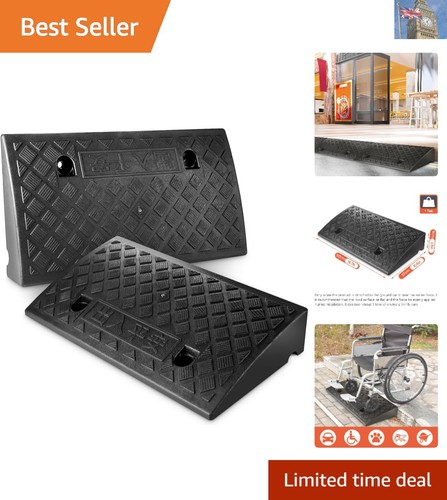 Durable curb ramp set - ramp,