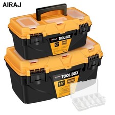 12/15 Inch Plastic Toolbox for
