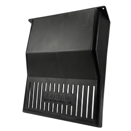 Xdrain black plastic - black,