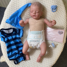 Finished Reborn Baby Doll 19"