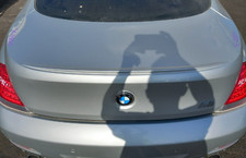 BMW 630i 6 SERIES E63 COUPE 2006 COMPLETE BOOTLIT / TAILGATE IN SILVER