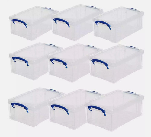 Plastic storage box 9 - plastic,