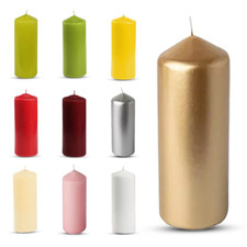 Pillar Candles Unscented Small