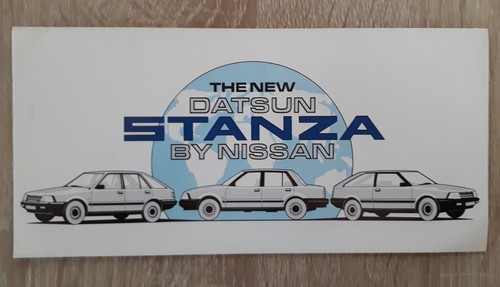 Nissan datsun stanza range - datsun,