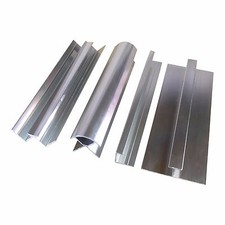 Aluminium Trims For 10mm Shower Wall Panels Bathroom End Cap Corners H Join 2.4m