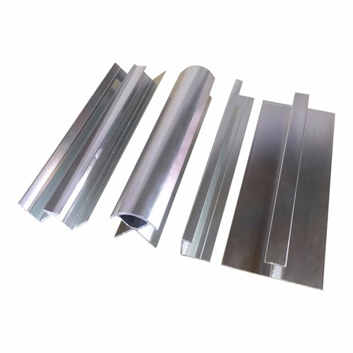 Aluminium trims for 10mm - aluminium,