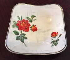 Lovely Midwinter Stylecraft Fashion Shape Rose Pattern Bowl
