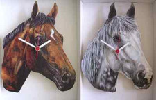 HORSE WALL CLOCK.NEW.CHOOSE
