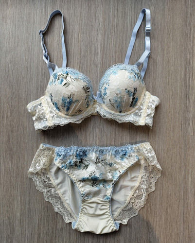 Cute japanese blue - japanese, lace