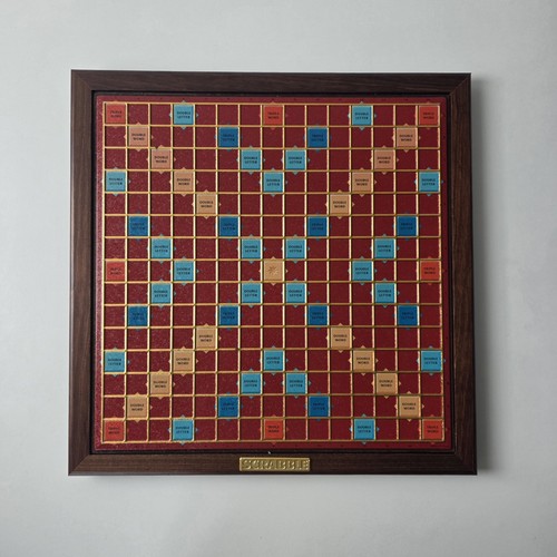 Scrabble deluxe edition wooden - deluxe,