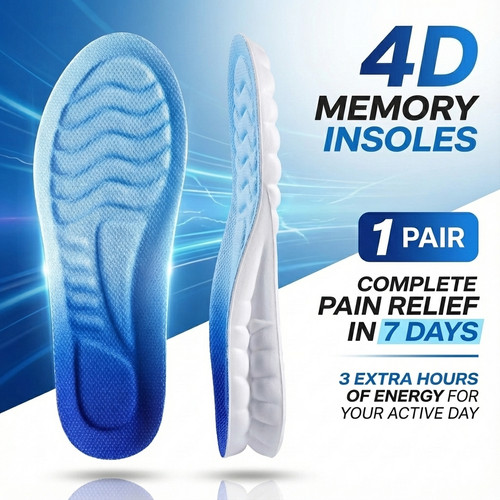 Pairs memory foam insoles - pairs,