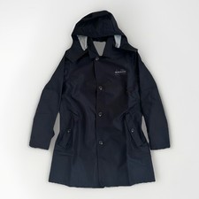 Diadora Heritage Mackintosh Coat Jacket Black Size Medium Mark McNairy 80’s New 