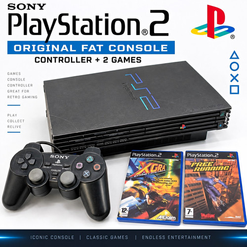 Sony playstation ps2 fat - sony, 2