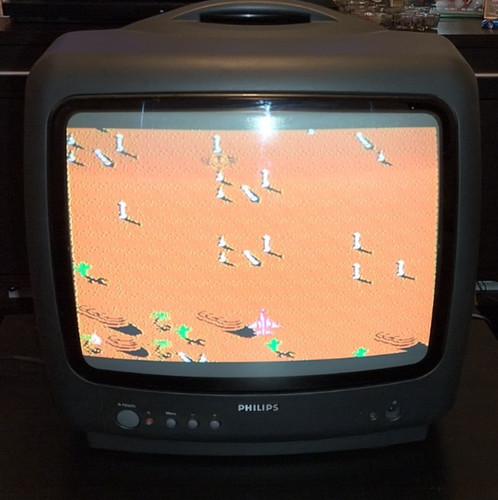 Philips crt tv black - crt,