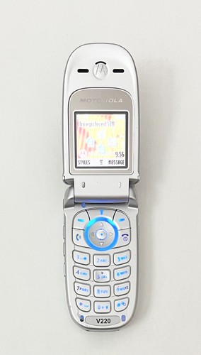 Motorola v220 flip mobile - v220,