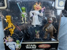 The Muppets Star Wars Disney Parks Figure Set (2008)  in original box 
